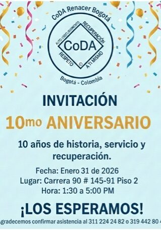 coda renacer invitacion